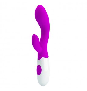 PRETTY LOVE  G-Spot Dual Engine Vibrator (Rose Red)